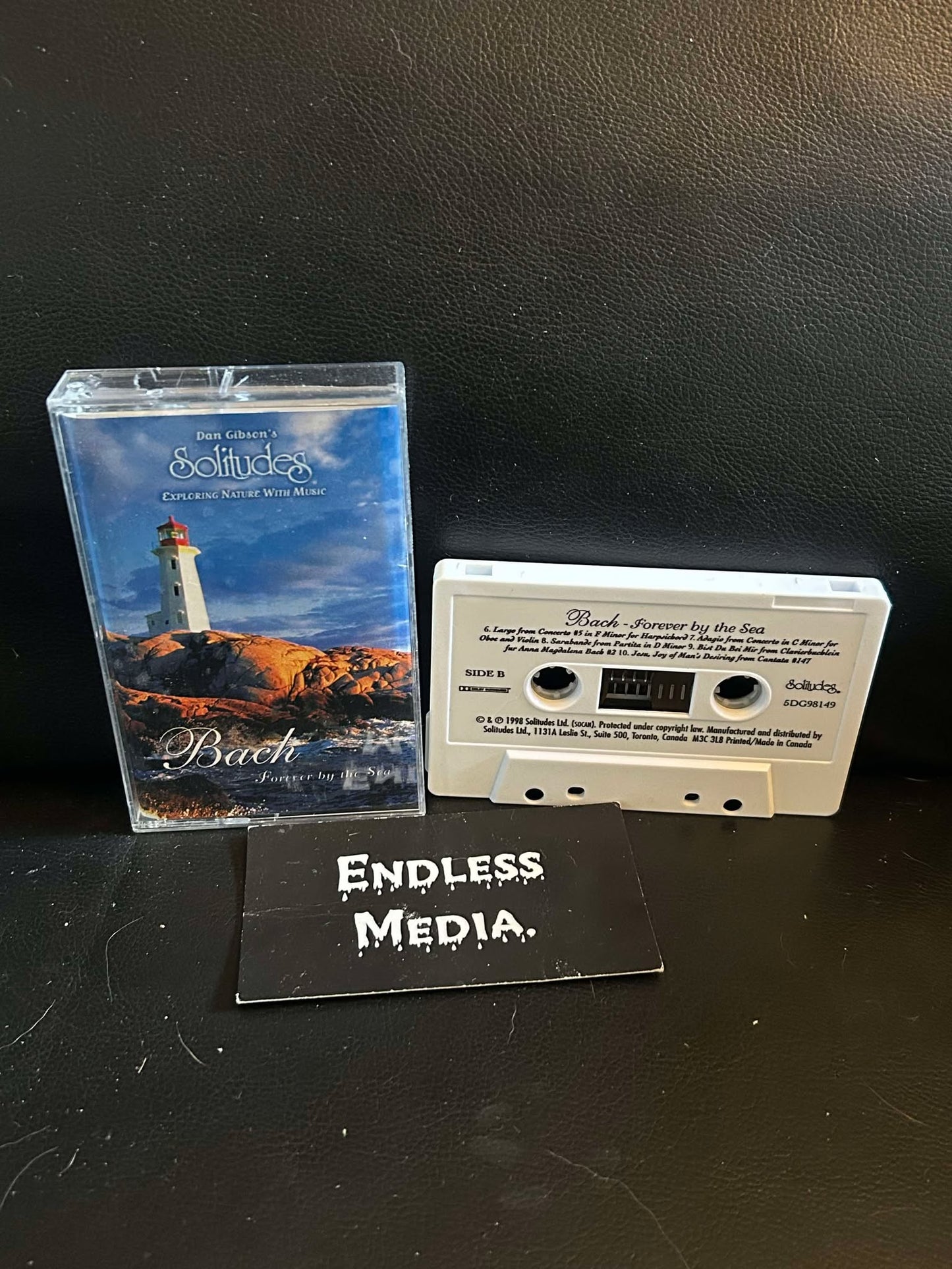 Dan Gibson - Dan Gibson's Solitudes - Bach Forever By The Sea (Cassette) (VG)