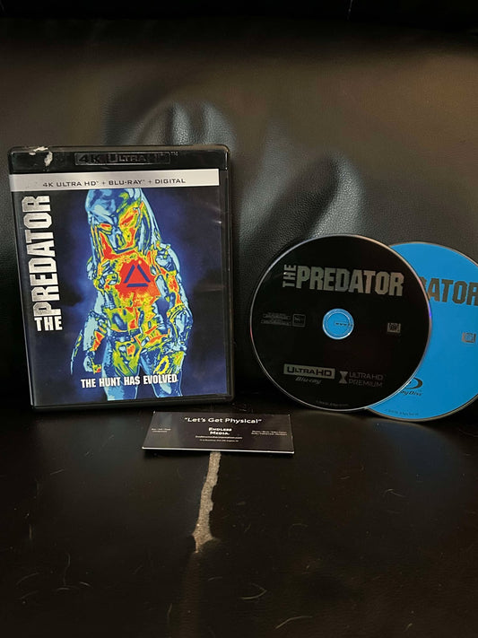 The Predator [4K Ultra HD Blu-ray] (Very Good)