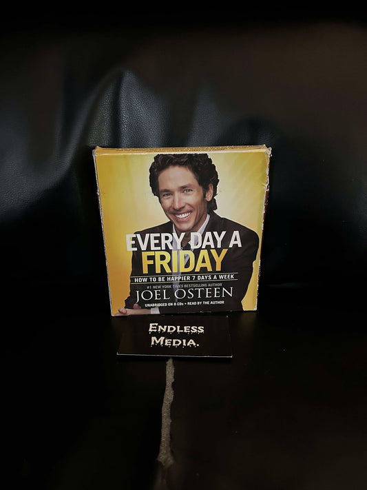 Every Day a Friday: How to Be Happier 7 Days a Week by Osteen, Joel (Audiobook) (Very Good)