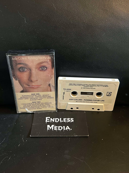 Judy Collins - Running For My Life (Cassette) (G+)