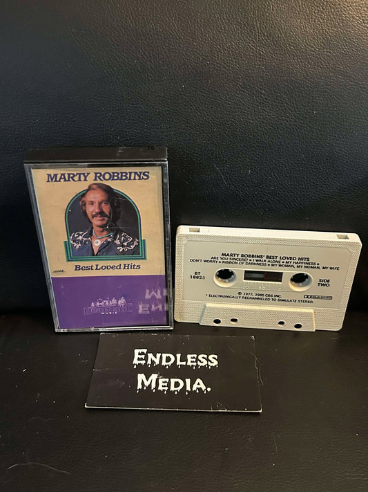 Marty Robbins - Best Loved Hits (Cassette) (VG+)