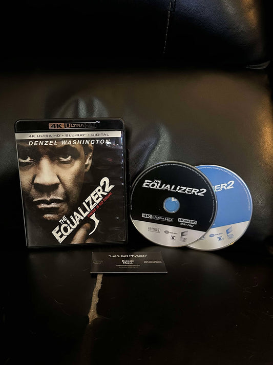 The Equalizer 2 [4K Ultra HD Blu-ray] (Very Good)