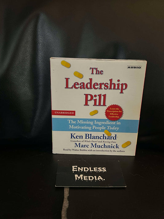 The Leadership Pill: The Missing Ingredient in Motivating People Today by Blanchard, Kenneth, and Muchnick, Marc, PH.D., PH D, and Bobbie, Walter (Audiobook) (Very Good)