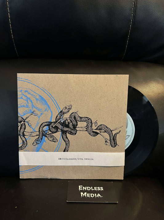 Eros + Massacre / Coma Regalia - Eros + Massacre / Coma Regalia (8") (VG+)