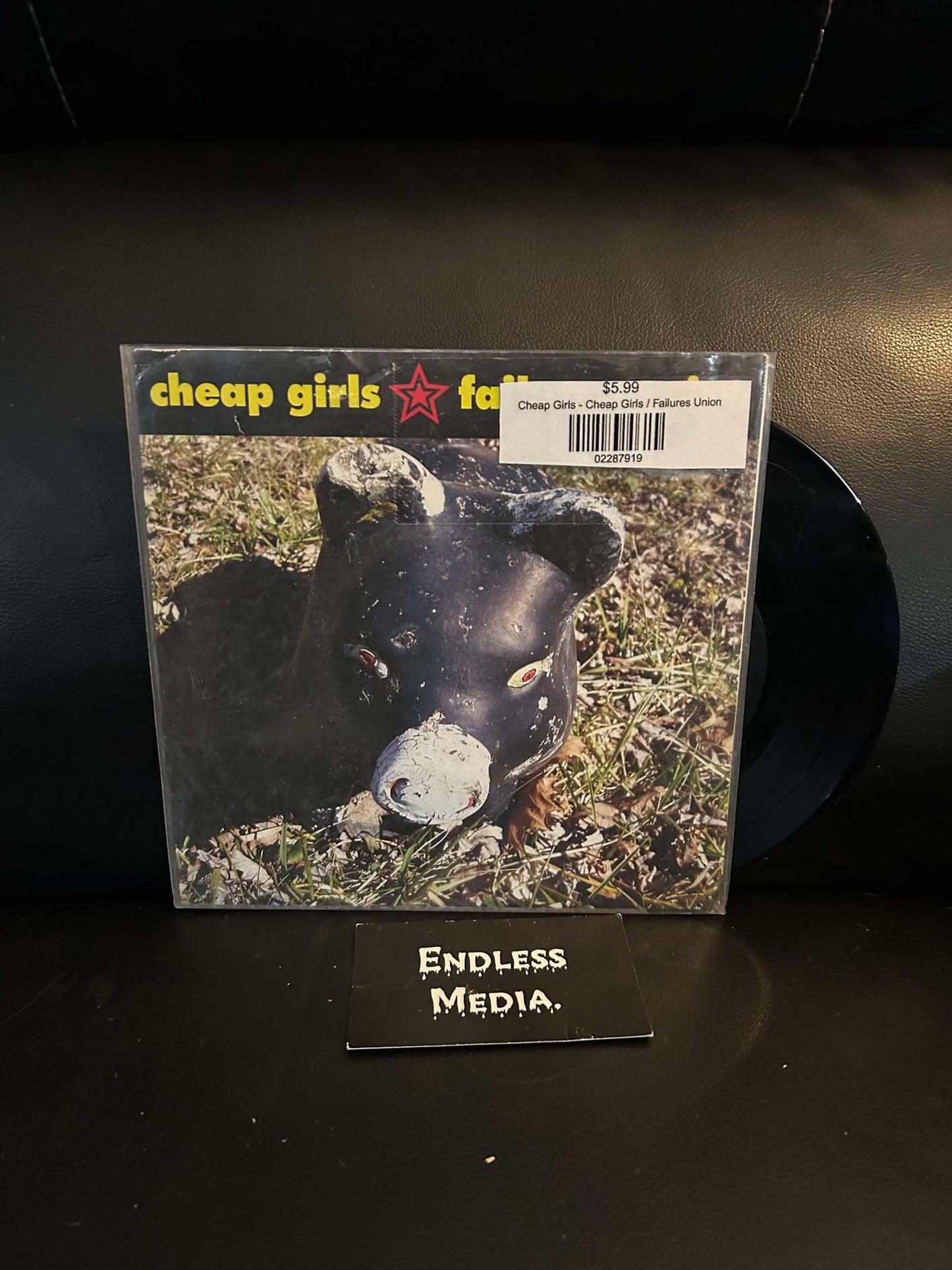 Cheap Girls / Failures' Union - Cheap Girls / Failures Union (7") (G+)