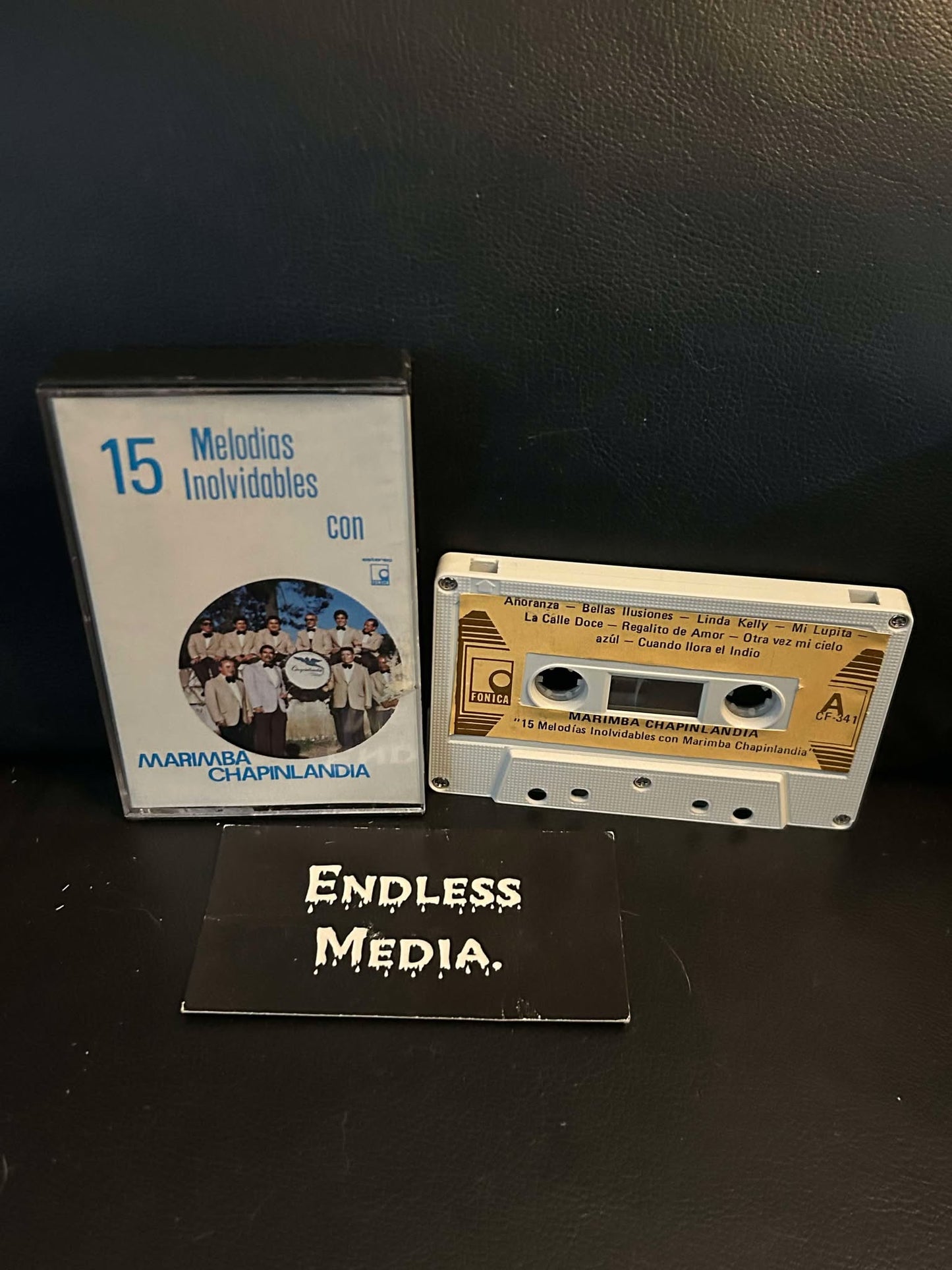 Marimba Chapinlandia - Melodias Inolvidables (Cassette) (G+)