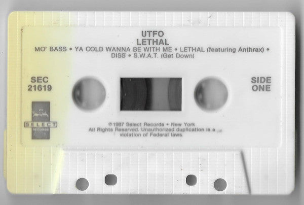 UTFO : Lethal (Cass, Album)