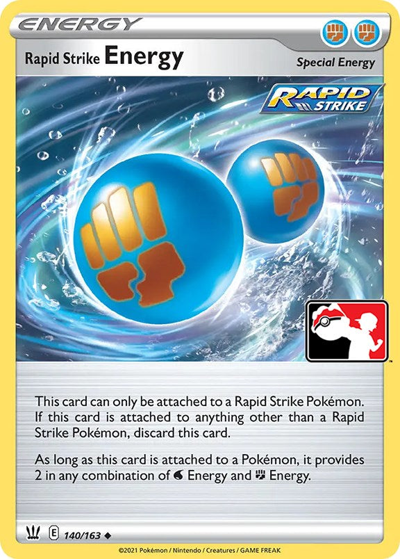 Rapid Strike Energy [140/163] Pokemon Trading Card