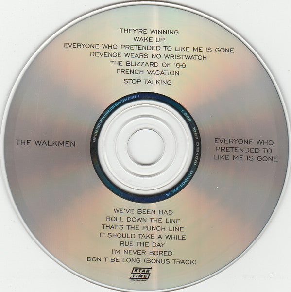 The Walkmen : Everyone Who Pretended To Like Me Is Gone (CD, Album)