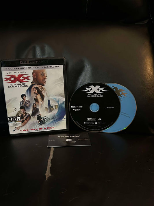 xXx: Return of Xander Cage [4K Ultra HD Blu-ray] (Very Good)