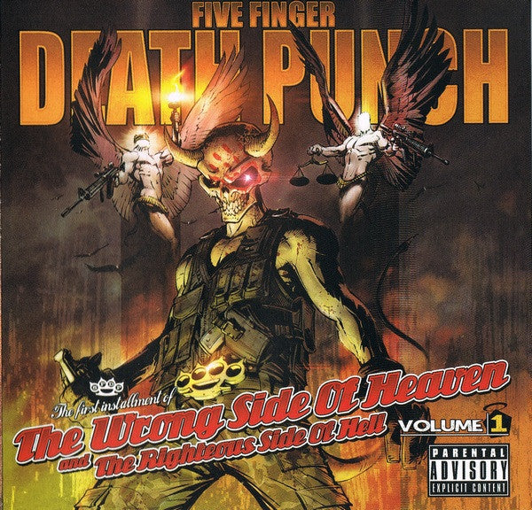 Five Finger Death Punch : The Wrong Side Of Heaven And The Righteous Side Of Hell, Volume 1 (CD, Album + CD + Dlx)