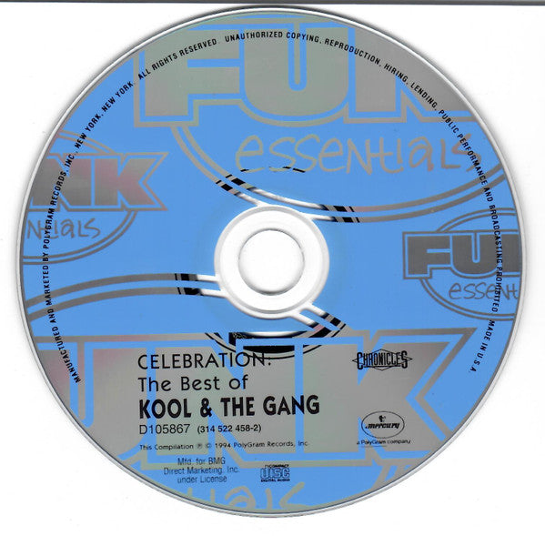Kool & The Gang : Celebration: The Best Of Kool & The Gang (1979-1987) (CD, Comp, Club, PMD)