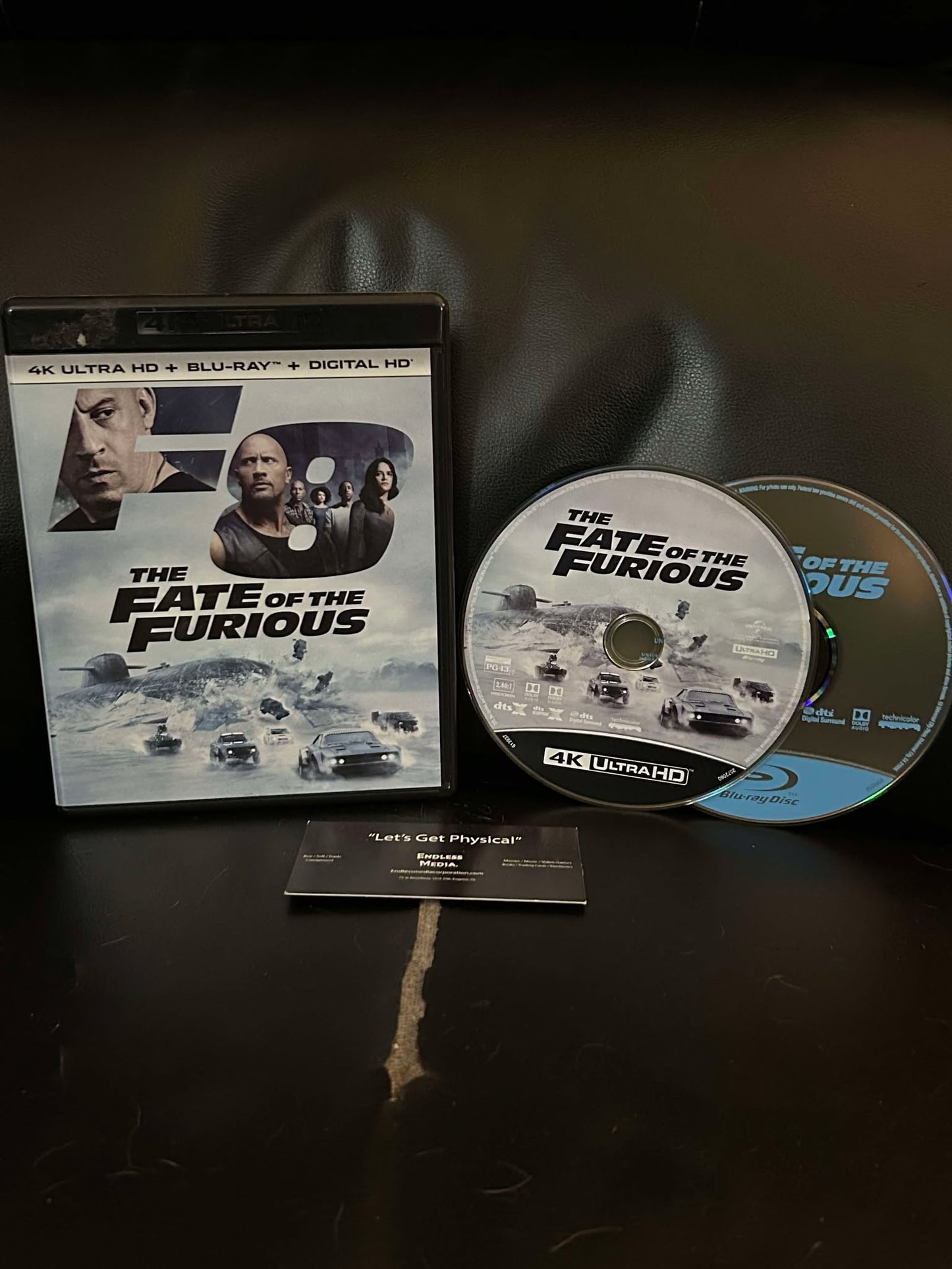 The Fate of the Furious [4K Ultra HD Blu-ray] (Very Good)