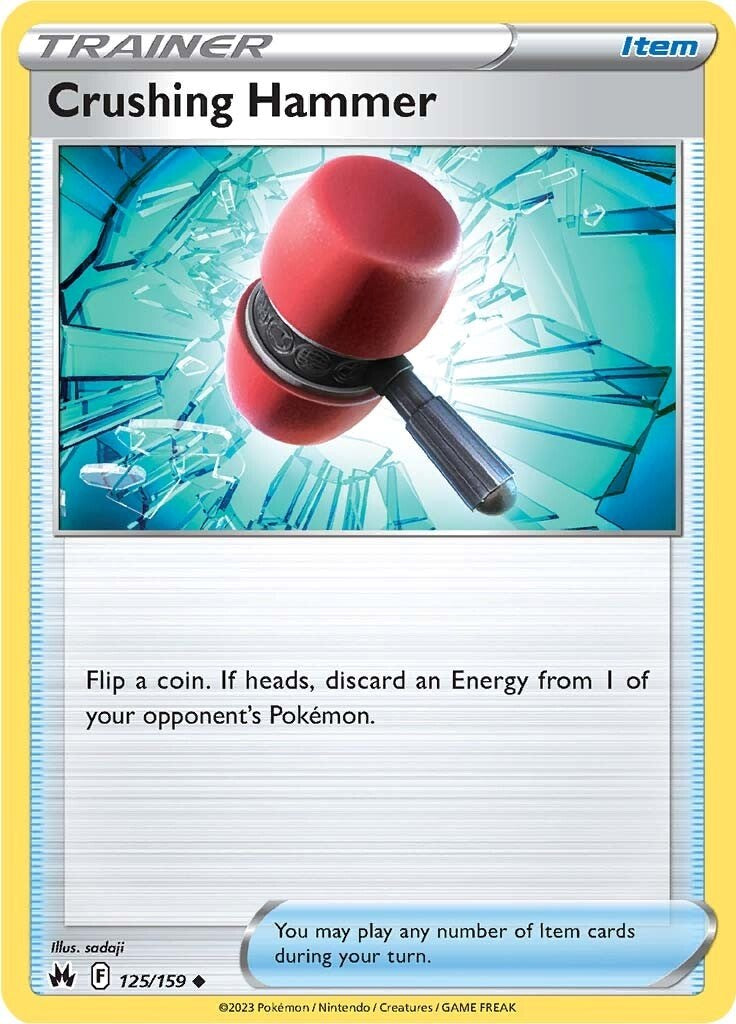 Crushing Hammer [CRZ - 125/159] Pokemon Trading Card