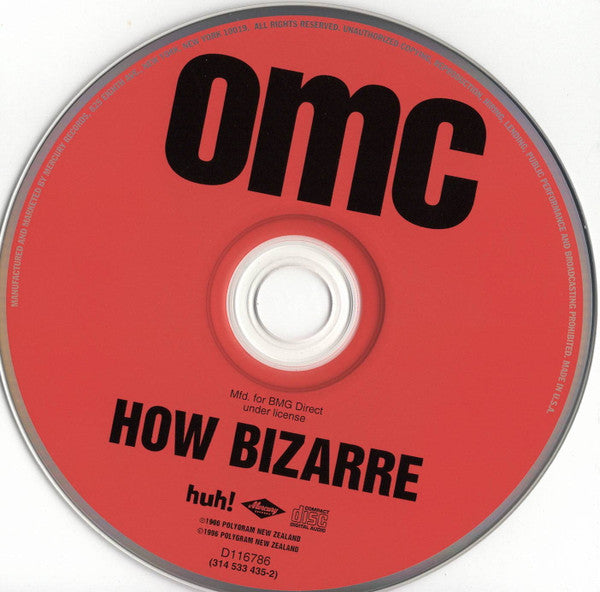 OMC : How Bizarre (CD, Album, Club)