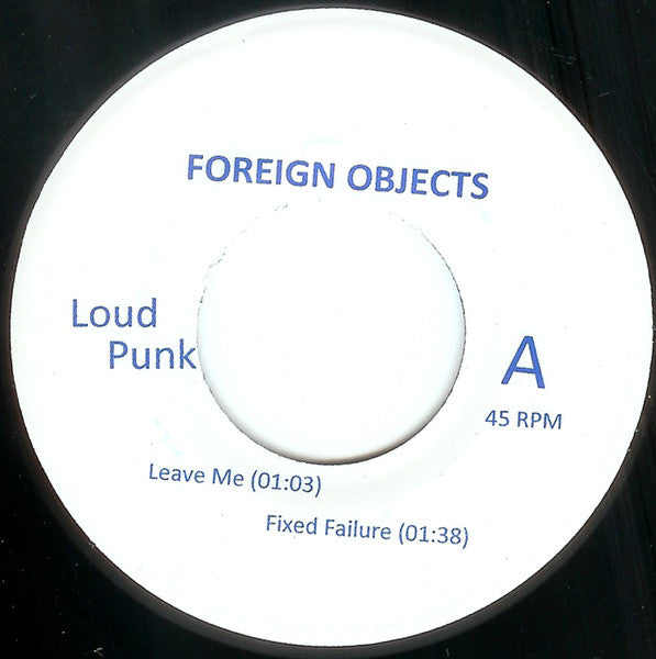 Foreign Objects (3) : Foreign Objects (7", RP)