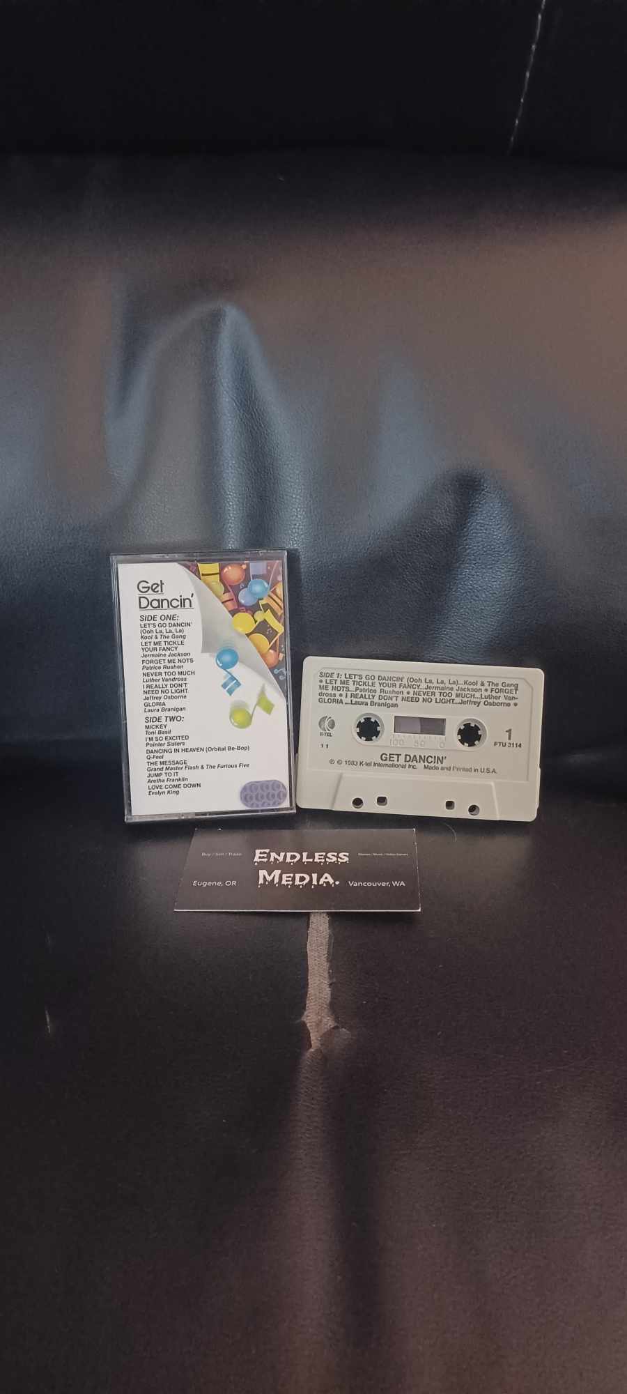 Various - Get Dancin' (Cassette) (VG+)