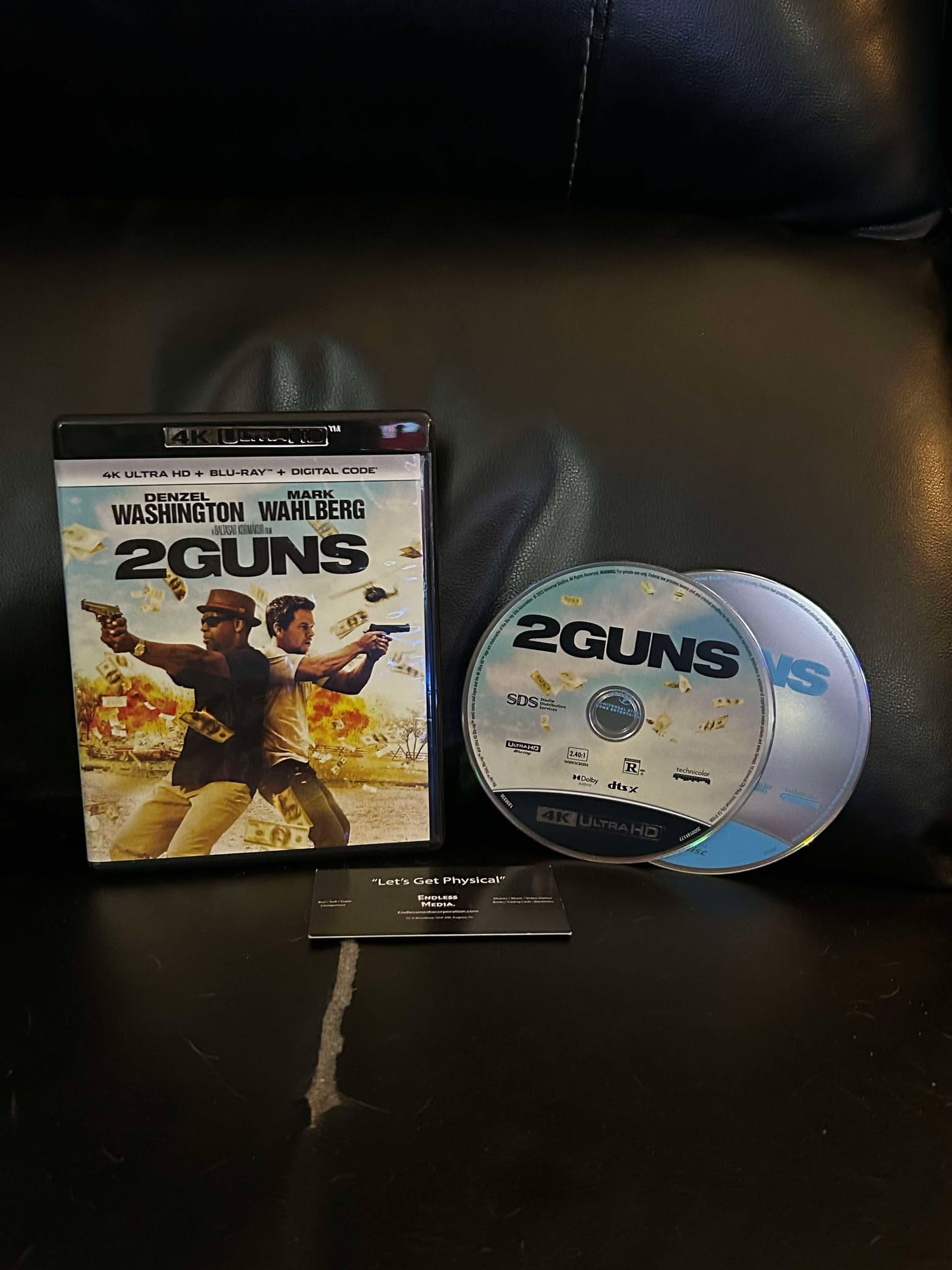 2 Guns [4K Ultra HD Blu-ray] (Very Good)