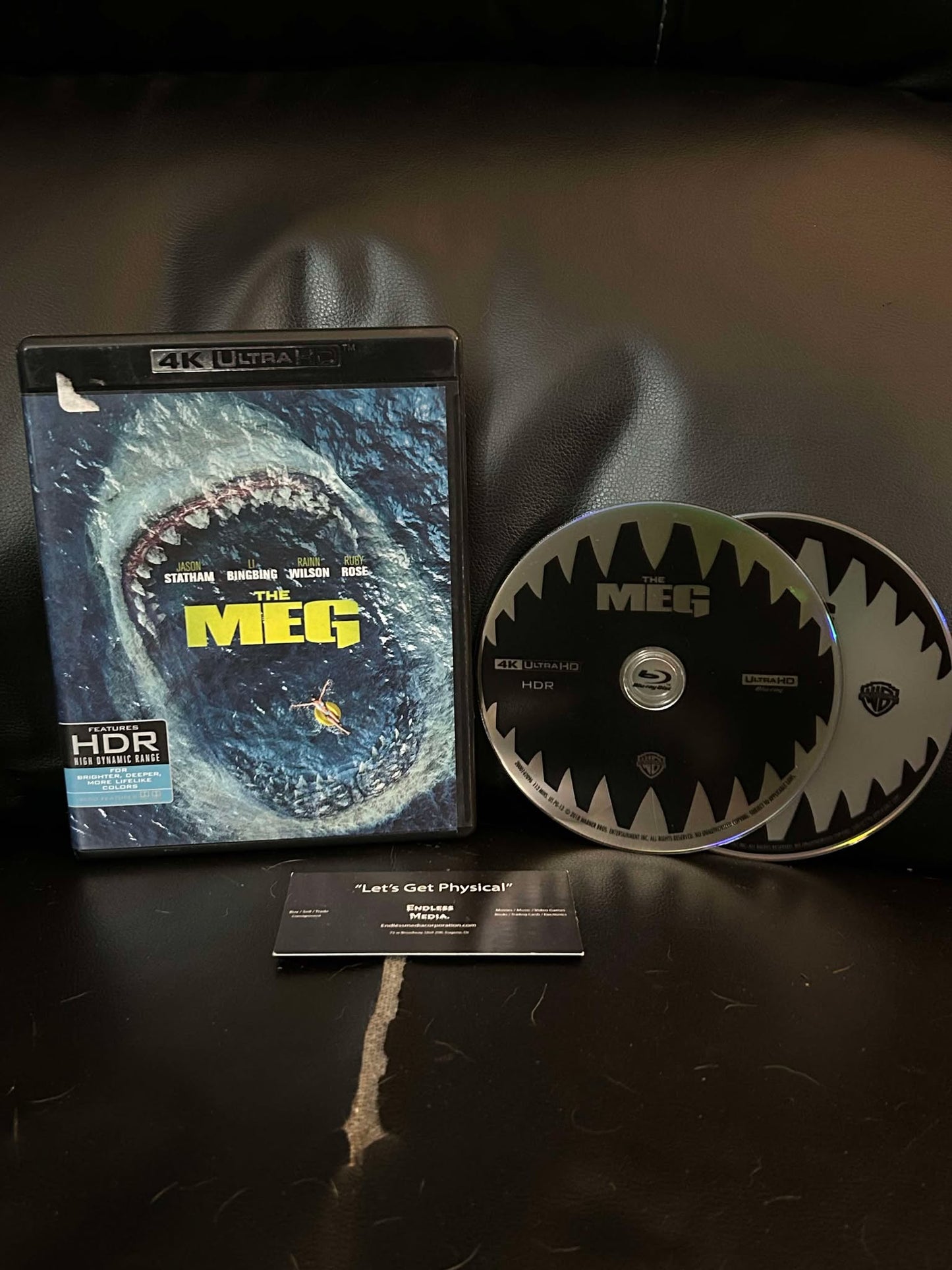 The Meg [4K Ultra HD Blu-ray] (Very Good)