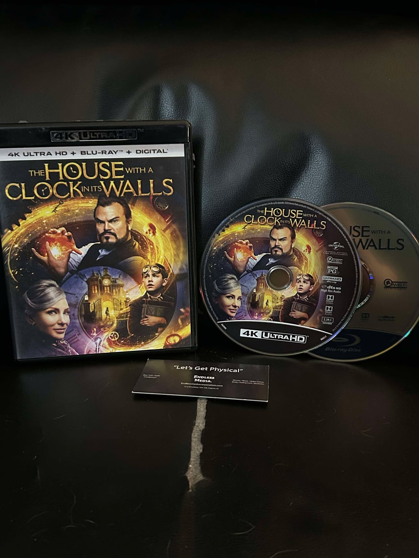 The House with a Clock in Its Walls [4K Ultra HD Blu-ray] (Very Good)