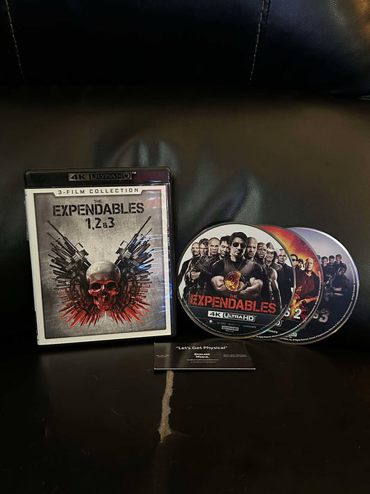 The Expendables 3-Film Collection 1, 2 & 3 [4K Ultra HD Blu-ray] (Very Good)