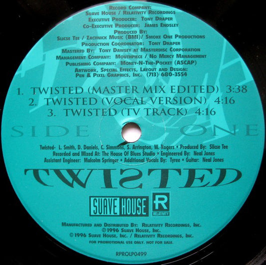 Tela : Twisted (12", Promo)