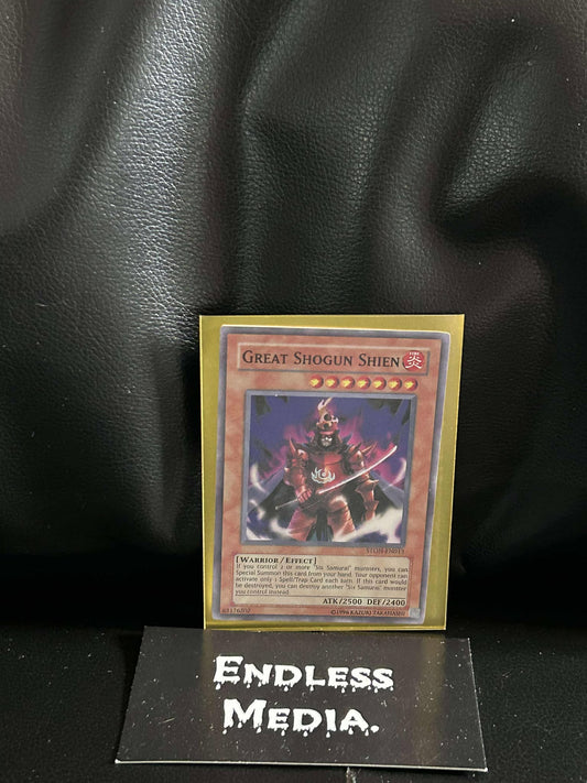 Great Shogun Shien [STON - STON-EN013] YuGiOh Trading Card LP