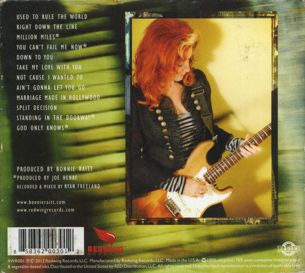 Bonnie Raitt - Slipstream (CD) (VG+) - Endless Media