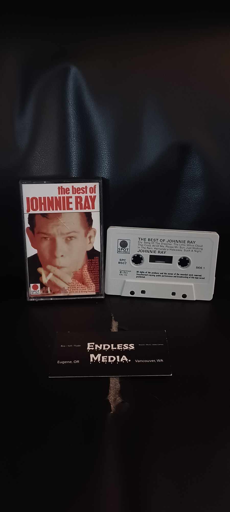 Johnnie Ray - The Best Of Johnnie Ray (Cassette) (VG+)