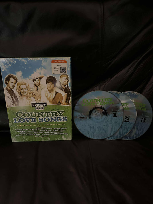 Various - Country Love Songs [Box Set Box Set] (VG)