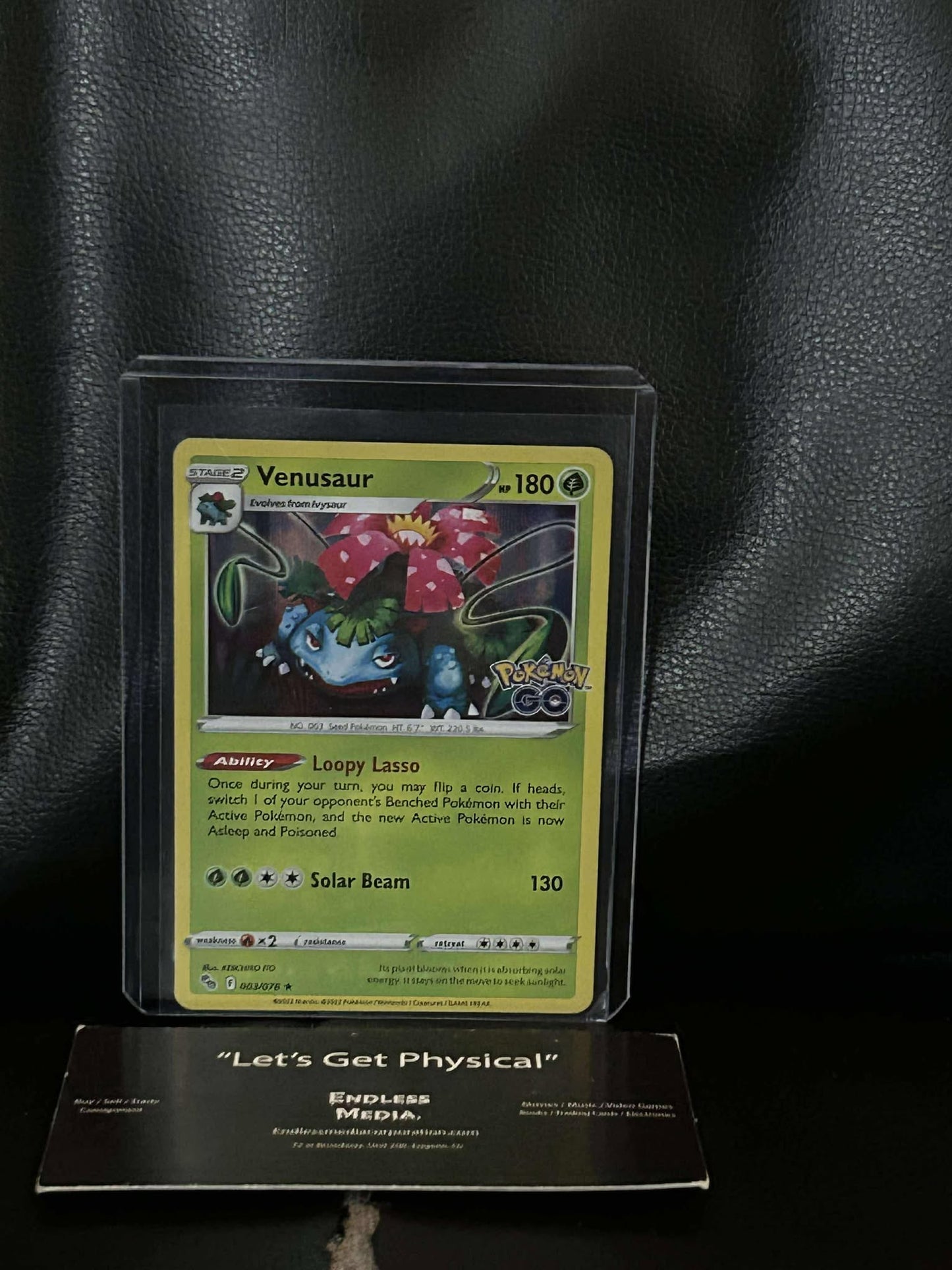 Venusaur [PGO - 003/078] Pokemon Trading Card