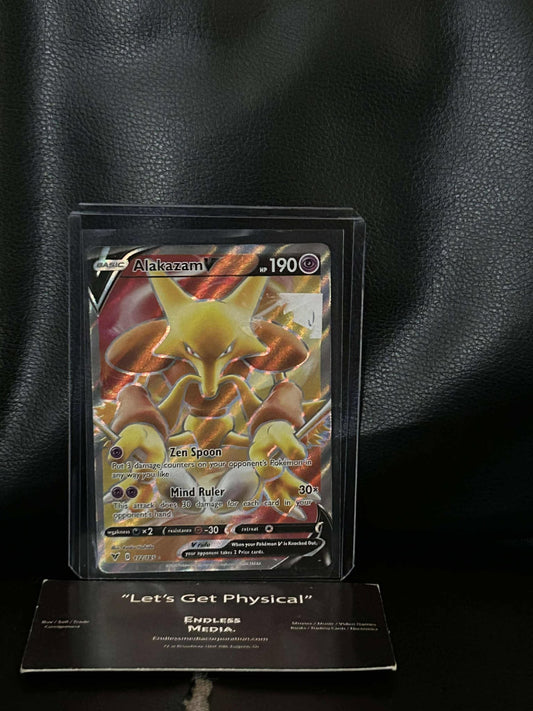 Alakazam V (Full Art) [SWSH04 - 172/185] Pokemon Trading Card