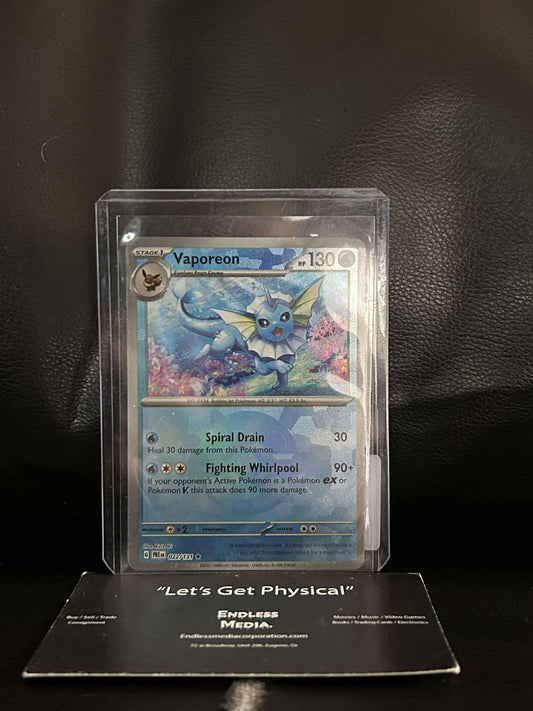 Vaporeon (Poke Ball Pattern) [PRE - 022/131] Pokemon Trading Card