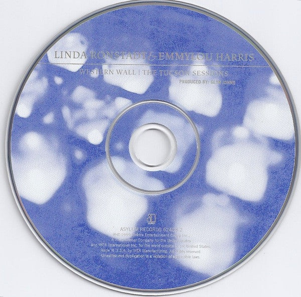 Linda Ronstadt and Emmylou Harris : Western Wall - The Tucson Sessions (CD, Album)
