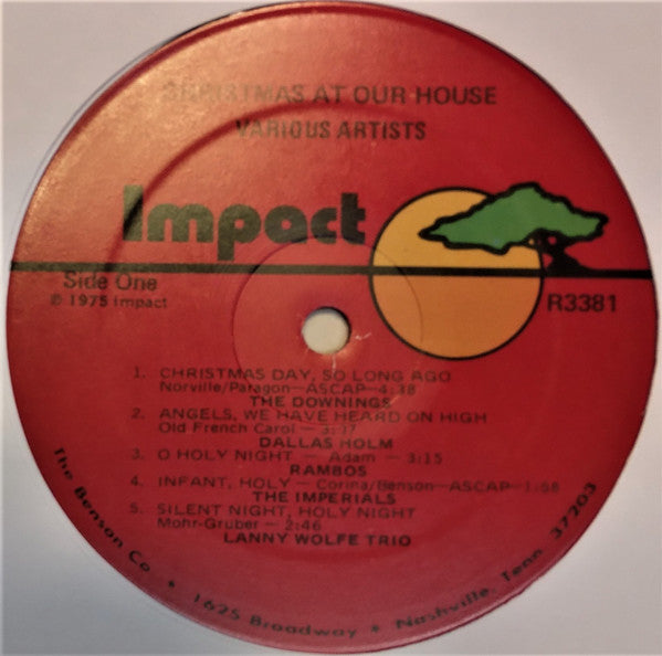 Various : Christmas At Our House (LP, Album)