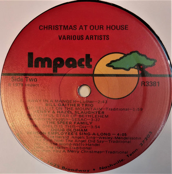 Various : Christmas At Our House (LP, Album)