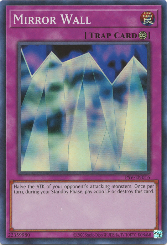 Mirror Wall [PSV-EN - PSV-EN016] Yu-Gi-Oh Trading Card