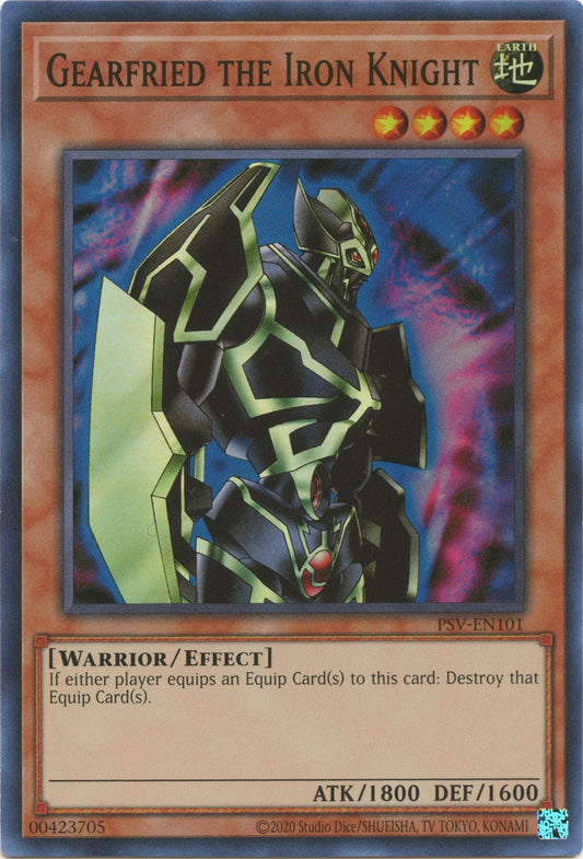 Gearfried the Iron Knight [PSV-EN - PSV-EN101] Yu-Gi-Oh Trading Card