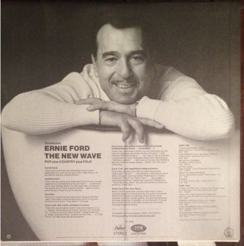 Tennessee Ernie Ford : The New Wave (LP, Album)