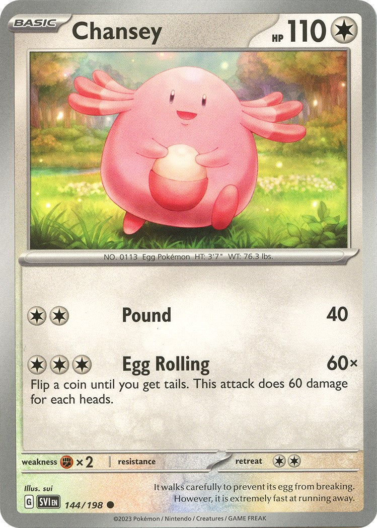 Chansey [SV1 - 144/198] Pokemon Trading Card