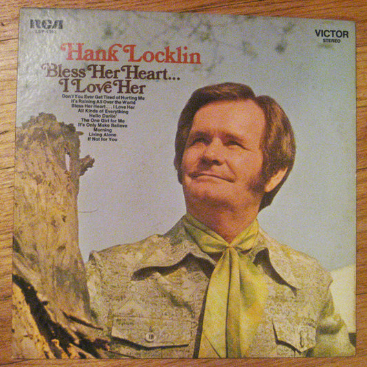 Hank Locklin : Bless Her Heart... I Love Her (LP, Album, Ind)