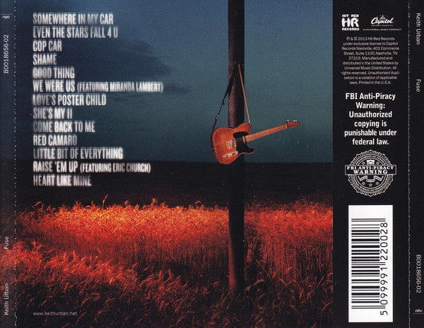 Keith Urban : Fuse (CD, Album)