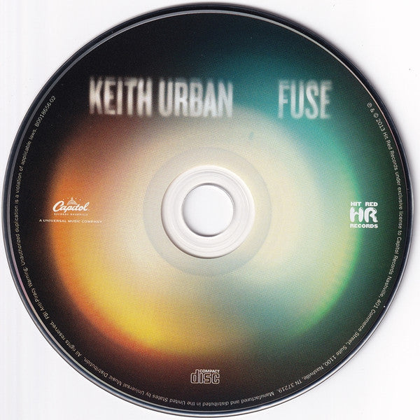 Keith Urban : Fuse (CD, Album)