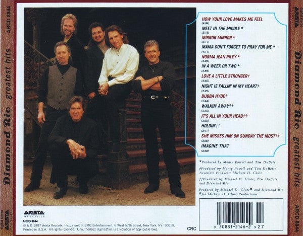 Diamond Rio : Greatest Hits (CD, Comp, Club)