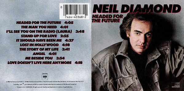Neil Diamond : Headed For The Future (CD, Album)