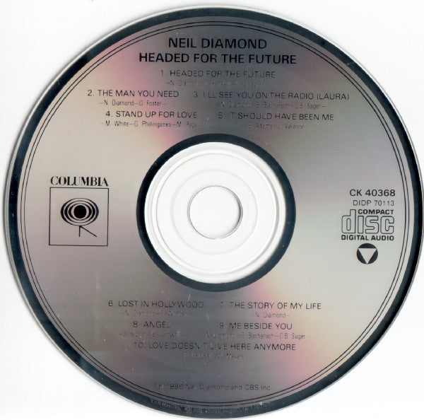 Neil Diamond : Headed For The Future (CD, Album)