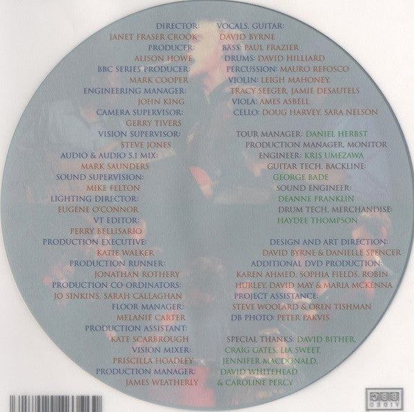 David Byrne : Live At Union Chapel (DVD-V, Multichannel, NTSC)