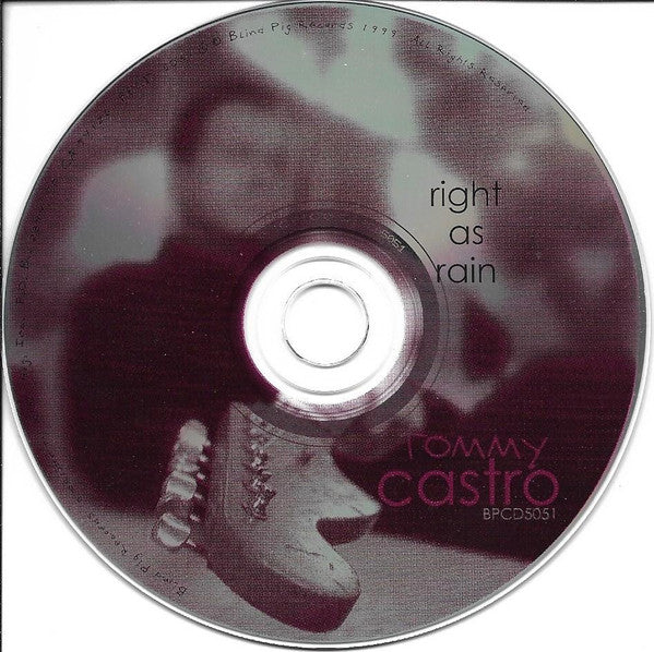 Tommy Castro : Right As Rain (HDCD, Album)
