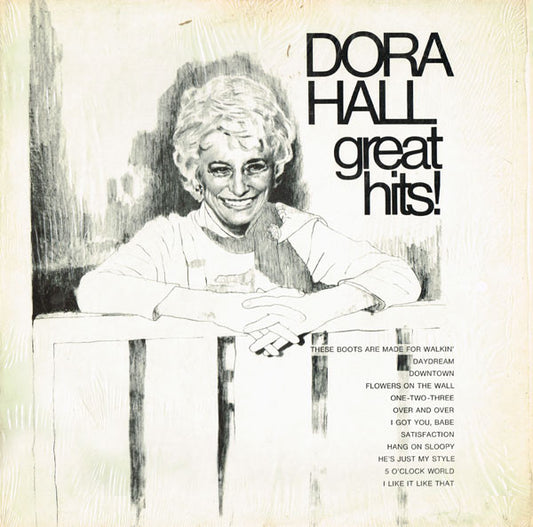 Dora Hall - Great Hits! (LP) (G+) - Endless Media