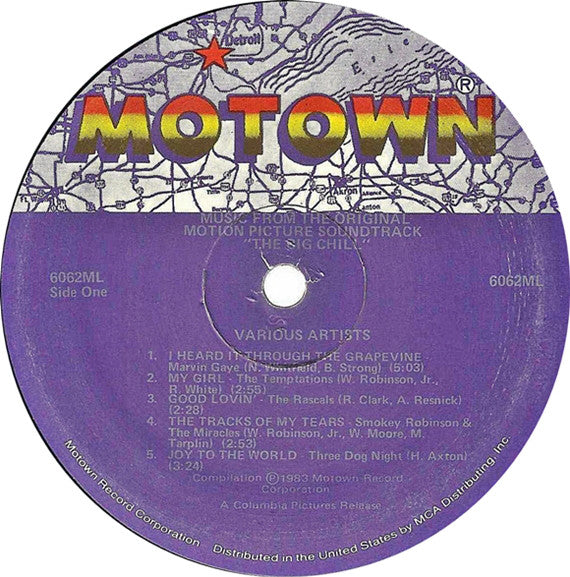 Various : The Big Chill - Original Motion Picture Soundtrack (LP, Album, Comp)